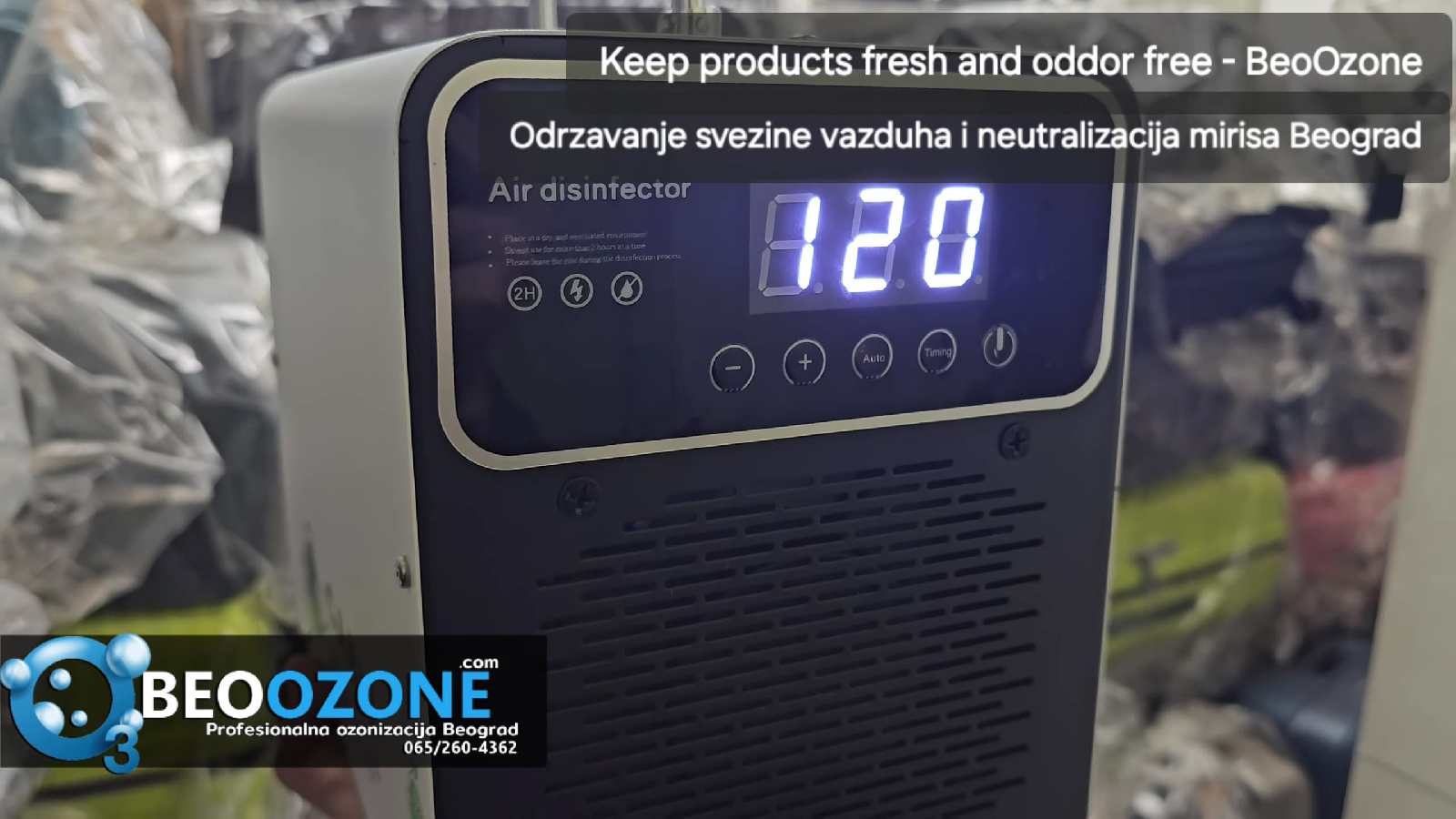 Ozonizacija Uklanjanje mirisa iz magacina - Ocuvanje svezine vazduha i neutralnog mirisa proizvoda